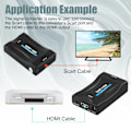 Miniatyrbild 5 av 7: INF HDMI till SCART-omvandlare