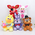 Miniatyrbild 9 av 10: 18-25 cm FNAF Plyschleksak Fazbear Bear Doll 21 21