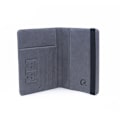 Miniatyrbild 5 av 6: RFID-skyddat reseplånbok passhållare Svart black 2-Pack