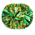 Pikkukuva 2 / 5: 2 kpl Metallisia Pom Pomeja Cheerleadingiin green yellow