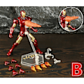 Pikkukuva 1 / 4: Zd Toys Marvel Iron Man Mk1 Mk2 Mk3 Mk4 Mk5 Mk6 Mk7 Mk42 Mk43 7\" Elokuva Actionfigur Iron-man Mark 1 2 3 4 5 6 7 42 43 Legends C MK3 B - Loose