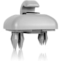 Miniatyrbillede 3 af 9: 2 stk. Interiør Solskyddskrokbeslag til Audi A1 A3 A4 A5 Q3 Q5 (8E0 857 562) A7 B6 B7 B8 S4 S5 Solskyddsholder Bilinteriørdele Grå