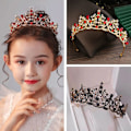 Pikkukuva 8 / 10: Prinsessakristalli Tiarat Rhinestone Hårbåge HOPEA silver