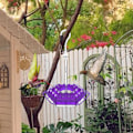 Miniatyrbild 3 av 3: Kolibrimatare för Utomhusbruk, Hängande-FA3- Purple