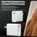 Miniatyrbillede 2 af 5: Xiaomi 67W Superhurtig Oplader & Type C Kabel til POCO X5 X4 Pro Redmi Note-FA-