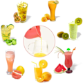 Miniatyrbilde 4 av 5: Bærbar dobbeltfunksjonell manuell juicer Mini sitron juicer Juicer Cup