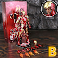 Miniatyrbillede 2 af 4: ZD Toys Marvel Iron Man Mk1 Mk2 Mk3 Mk4 Mk5 Mk6 Mk7 Mk42 Mk43 7\" Film Actionfigur Iron-man Mark 1 2 3 4 5 6 7 42 43 Legends C MK3 A - Loose