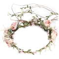Miniatyrbillede 1 af 4: Boho Blomsterkrone Blomsterkrans Hovedbånd Blomsterkrone Krans