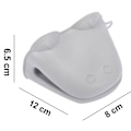 Miniatyrbild 5 av 6: Silikonugnshandskar, 2-pack tjocka silikongrytlappar -FA6-