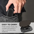 Pikkukuva 4 / 5: 20 tunnin toistoaika Uinti Vedenpitävät Bluetooth-kuulokkeet Dual Wear Langattomat urheilukuulokkeet Tws Ipx7-kuulokkeet Stereo musta Y