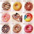 Pikkukuva 2 / 5: Söpö Donuts Tyyny Suklaa Munkit Pehmolelu Macaron Ruokatyötyyny Hieno Pohjatyyny Tutityyny Donut Coussin #8