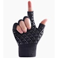 Miniatyrbillede 1 af 9: Fingerløse Handsker - Torgvantar Sort one size black