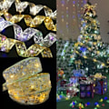 Miniatyrbilde 5 av 5: Julepynt med 1 LED lysende juletre bjelle
