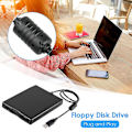Miniatyrbillede 3 af 5: 3,5 tommer USB-mobil diskettedrev bærbar 1,44 MB ekstern diskette F