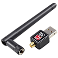 Pikkukuva 3 / 3: Langaton USB-verkkokortti - WiFi-sovitin antennilla (300 Mbps) black 28