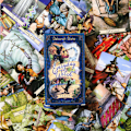 Miniatyrbilde 5 av 5: 78st/ sett Tarotkort Häxmönster Delikat konstpapper