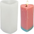 Miniatyrbilde 1 av 4: Silikonform for Lys i Hjerte-Sylinderform