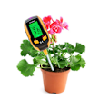 Miniatyrbillede 3 af 5: Jord PH-måler 4-i-1 Jordtester Fugtighed Digital Plantetermometer Test Fugtighedsmåler til Potteplanter Haver Plæner