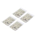 Miniatyrbilde 2 av 8: 5760 stk krystall strass steiner utsøkt kutting flat bak runde strass steiner for DIY håndverk smykker dekorasjon 0.1