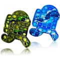 Miniatyrbillede 1 af 5: 2 pakker Among in Us Push Pop Bubble Sensory Fidget Toys, Stress