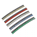 Miniatyrbild 4 av 5: 100 st SMD LED-sortiment av diodlampor Kit Super SMD LED-lampkit 1210