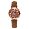 Miniatyrbillede 1 af 5: Ur Quartz Armbåndsur BRUN Brown