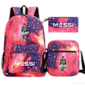 Pikkukuva 1 / 5: Jalkapallo Messi reppu 3 osaa-FA5- Clear