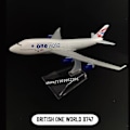Miniatyrbild 1 av 5: 1:400 Skala metallflygplan Replika Dhl Boeing 757 Flygplan Diecast modell Flygplan Hemmakontor Miniatyrleksaker för barn - Perfekt 118.ONE world B747