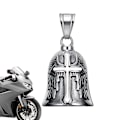 Miniatyrbillede 1 af 4: Retro Punk Style Guardian Bell Motorcykelklokker Mænd Kors Lykkeklokke Engelvinger Riddarklokke Metalhæng MotorcykeltilbehørBY C