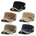 Miniatyrbild 3 av 7: Sommar Kamouflage Arméhatt Män Camo Militär Cadet Combat Fiske Baseball Cap Army green