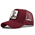 Pikkukuva 1 / 3: Hevonen Eläin Kirjailtu Baseball-lippis Mesh Trucker Hat Red
