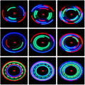 Miniatyrbilde 4 av 5: Metall LED Lys Opp Fidget Spinner - Fest Favoritt Med Riktig Lys Show - Angstlindring Sensoriske Leksaker for Barn og Voksne[GL] iridescent