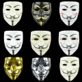 Miniatyrbilde 2 av 5: V for Vendetta Halloween-festmasker Silver