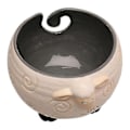Miniatyrbild 2 av 5: Sovande Får Keramik Garn Skål Stickning Skål - Håller Garnboll För Fri Handarbete, 15cm B X H