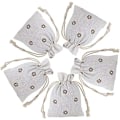 Miniatyrbillede 3 af 4: Små bomulds- og linnedposer, 10x14 cm lavendelposer, 20 ST Træk snore Party Favors-poser, praktiske gaveposer til lavendel, smykker, partyfavoritter