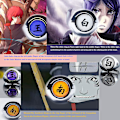 Miniatyrbillede 3 af 5: 10 stk. Ringsæt Anime Naruto Cosplay Prop Ninja Uchiha Itachi Nec