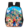 Miniatyrbild 1 av 6: Super Mario Ryggsäck Vattentät Bokväska College Skolväskor - spot sales A