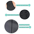 Miniatyrbillede 2 af 6: Træningstop med saunaeffekt - Sort Black Black XL