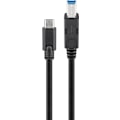 Miniatyrbild 1 av 3: USB 3.0-kabel USB-C™ till B, svart