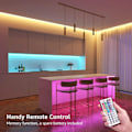 Miniatyrbild 5 av 5: LED-remsa 10M (2 x 5m) RGB-set, 5050 SMD 300 LED-remsor, 12V, LED-remsa självhäftande, flexibel LED-remsa