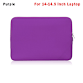 Miniatyrbilde 1 av 5: Lila laptopveske for 14-14,5 tommer
