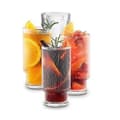 4-pack räfflade glas, 270 ml transparent-FA-