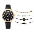 Miniatyrbild 1 av 10: Klocka Kvarts Armbandsur SVART Black