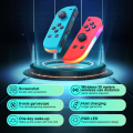 Miniatyrbillede 2 af 5: Trådløs controller kompatibel med Nintendo Switch, Oled, Lite Gamepad Joystick (l/r) Udskiftning med Rgb højre blue+red