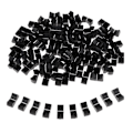 Miniatyrbild 1 av 5: 100 stycken Touch Sensitive Ribbed Mixer Slider Fader Knobs Röd