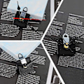 Miniatyrbild 4 av 5: 2-pack tyst kvartsurverk - väggurmekanismdelar