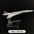 Miniatyrbillede 1 af 5: 1:400 Skala Metal Flyvemaskine Replika Dhl Boeing 757 Flyvemaskine Diecast Model Flyvemaskine Hjemmekontor Miniature Legetøj til Børn - Perfekt 158.France concorde