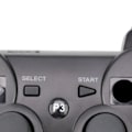 Miniatyrbilde 2 av 3: Trådløs PS3-kontroller, profesjonell PS3-gamepad, berøringsplate Black