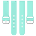 Miniatyrbilde 6 av 9: Komfortabel og holdbar silikonreim for klokke Myk og fleksibel armbånd Enkel å installere for Xplora X6 play Teal Teal L
