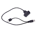 Miniatyrbilde 6 av 7: 2017 Digital USB 2.0 til SATA Konverter Adapterkabel